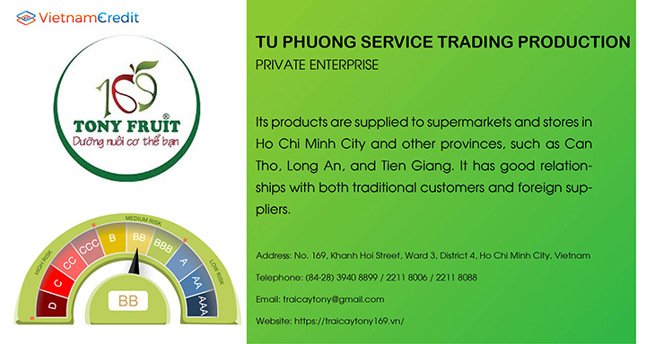 TU PHUONG SERVICE TRADING PRODUCTION PRIVATE ENTERPRISE
